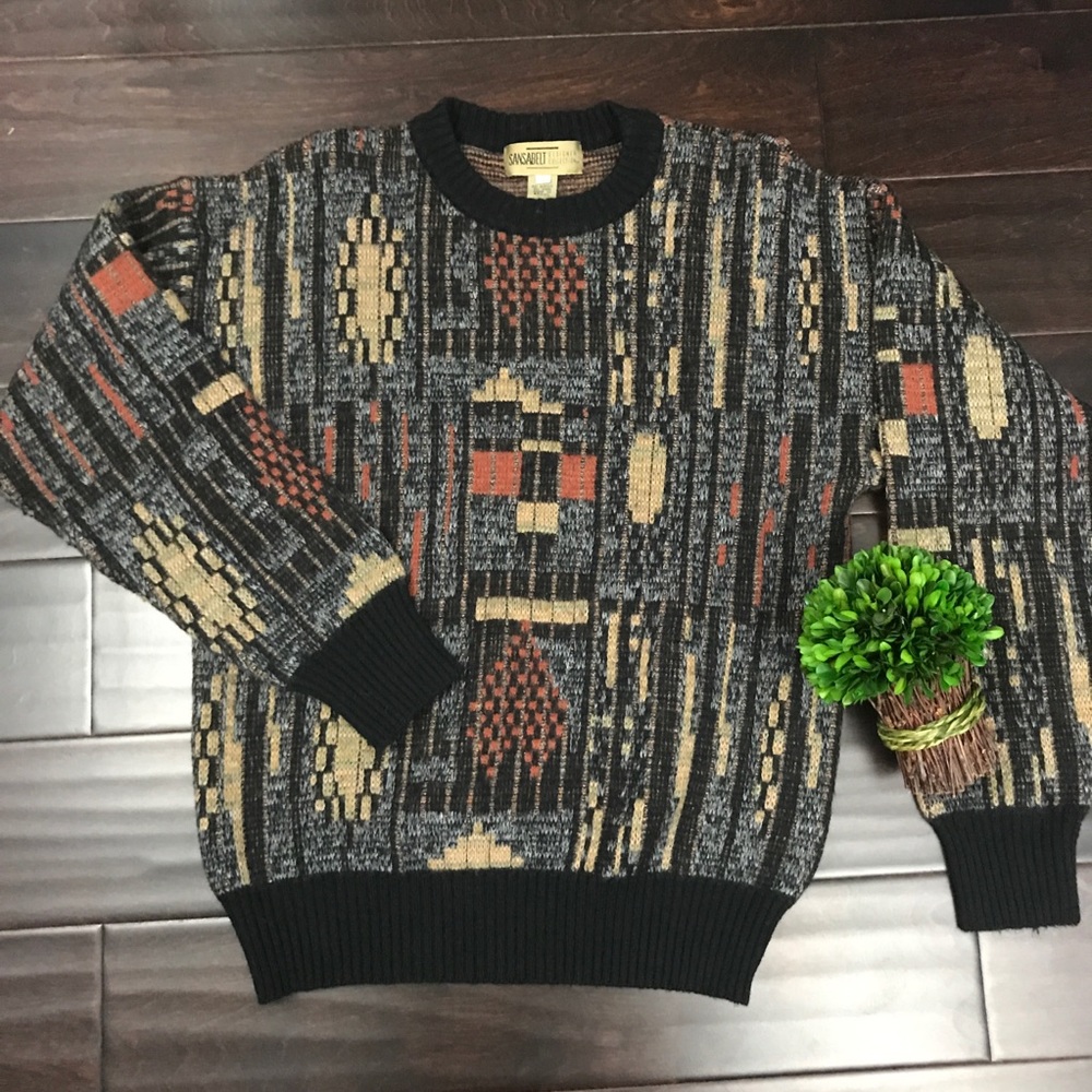 ⭐️Sansabelt Bill Cosby Look-alike Sweater